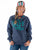 Cowgirl Tuff Womens Salty Tequila Navy Poly/Rayon Sweatshirt