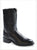 Old West Black Mens Corona Calf Leather Roper Toe Cowboy Boots 8.5 EE