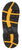 Dryshod Mens Max Cold Conditions ST Black/Yellow Rubber Work Boots