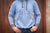 STS Ranchwear Mens Ranch Hoodie Washed Blue Cotton Blend Hoodie