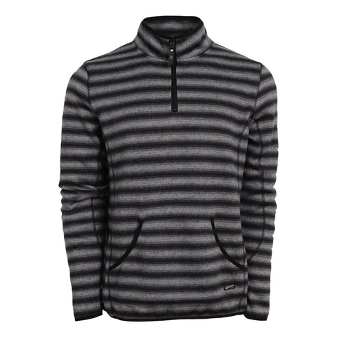 STS Ranchwear Mens Rhett Quarter Zip Black 100% Polyester 1/4 Zip Sweater