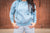 STS Ranchwear Womens Ranch Washed Blue Cotton Blend Hoodie