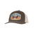 STS Ranchwear Unisex Bullscape Patch Choco Chip/Birch Cotton Blend Baseball Cap