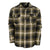 STS Ranchwear Mens Trapper Green/Navy Plaid 100% Polyester L/S Shirt