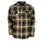 STS Ranchwear Mens Trapper Green/Navy Plaid 100% Polyester L/S Shirt