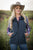 STS Ranchwear Womens Weston Vest Denim Poly/Spandex Fleece Vest