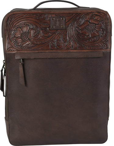 STS Ranchwear Womens Westward Chocolate Leather Backpack