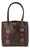 STS Ranchwear Womens Basic Bliss Tote Chocolate Leather Tote Bag