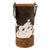 STS Ranchwear Womens Vaquero Single Wine Cowhide/Tan Leather Tote Bag