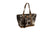 STS Ranchwear Womens Cheyenne Distressed Brown Cowhide Shoulder Tote Bag
