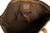 STS Ranchwear Womens Cheyenne Distressed Brown Cowhide Shoulder Tote Bag