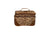STS Ranchwear Womens Great Plains Glamour Leopad Print Leather Makeup Case
