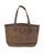 STS Ranchwear Womens Baroness Distressed Brown Leather Tote Bag