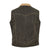 STS Ranchwear Mens Owen Waxed Canvas Olive 100% Cotton Cotton Vest