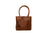 STS Ranchwear Womens Great Plains Leopard Print/Brown Leather Shoulder Tote Bag