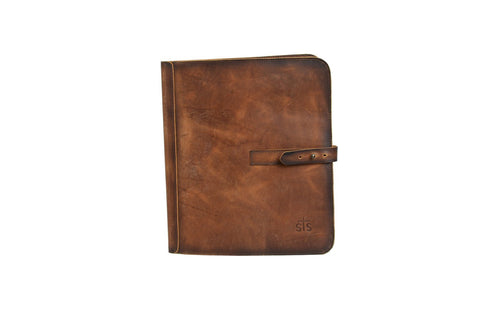 STS Ranchwear Mens Tucson Rancher Rich Tan Leather Document Holder
