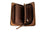 STS Ranchwear Womens Baroness Evie Distressed Brown Leather Clutch Bag