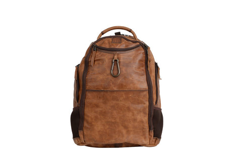 STS Ranchwear Mens Tucson Rich Tan Leather Backpack