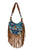 STS Ranchwear Womens Mojave Sky Nellie Fringe Multi-Color Leather Handbag Bag