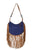 STS Ranchwear Womens Mojave Sky Nellie Fringe Multi-Color Leather Handbag Bag