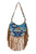 STS Ranchwear Womens Mojave Sky Nellie Fringe Multi-Color Leather Handbag Bag