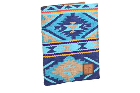 STS Ranchwear Womens Mojave Sky Multi-Color Leather Journal Cover