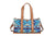 STS Ranchwear Womens Mojave Sky Multi-Color Leather Duffel Bag