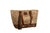 STS Ranchwear Womens Great Plains Classic Leopad Print Leather Shoulder Tote Bag