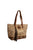 STS Ranchwear Womens Great Plains Classic Leopad Print Leather Shoulder Tote Bag
