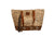 STS Ranchwear Womens Great Plains Classic Leopad Print Leather Shoulder Tote Bag
