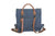STS Ranchwear Womens Bandana Dixie Light Blue/Tan Leather Backpack