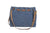 STS Ranchwear Womens Bandana Sierra Light Blue/Tan Leather Handbag Bag