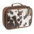 STS Ranchwear Womens Cowhide Yukon Organizer Brown Leather Makeup Case