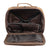STS Ranchwear Womens Cowhide Yukon Organizer Brown Leather Makeup Case