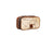 STS Ranchwear Womens Serengeti Ada Cream/Leopard Cowhide Makeup Case