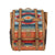 STS Ranchwear Womens Chaynee Valley Serape Knapsack Multi-Color Leather Backpack