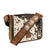 STS Ranchwear Womens Vaquero Della Cowhide/Tan Leather Crossbody Bag OS