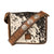 STS Ranchwear Womens Vaquero Della Cowhide/Tan Leather Crossbody Bag OS