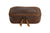 STS Ranchwear Womens Catalina Croc Ada Chestnut Leather Makeup Case