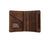 STS Ranchwear Womens Baroness Magnetic Distressed Brown Leather Clutch Bag