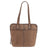 STS Ranchwear Unisex Cowhide Shopper Distressed Brown Leather Laptop Bag