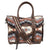 STS Ranchwear Womens Guadalupe Serape All-In Multi-Color Leather Tote Bag
