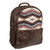 STS Ranchwear Womens Guadalupe Serape Valley Multi-Color Leather Backpack