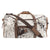 STS Ranchwear Unisex Cowhide Rustler Duffle Distressed Brown Leather Duffel Bag