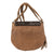 STS Ranchwear Womens Boho Cowgirl Medicine Brown/Tan Leather Crossbody Bag
