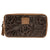 STS Ranchwear Womens Boho Cowgirl Bebe Brown/Tan Leather Cosmetic Case