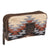 STS Ranchwear Womens Guadalupe Serape Bebe Multi-Color Leather Cosmetic Case