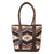 STS Ranchwear Womens Guadalupe Serape Palomino Multi-Color Leather Tote Bag