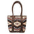 STS Ranchwear Womens Guadalupe Serape Palomino Multi-Color Leather Tote Bag