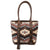 STS Ranchwear Womens Guadalupe Serape Palomino Multi-Color Leather Tote Bag